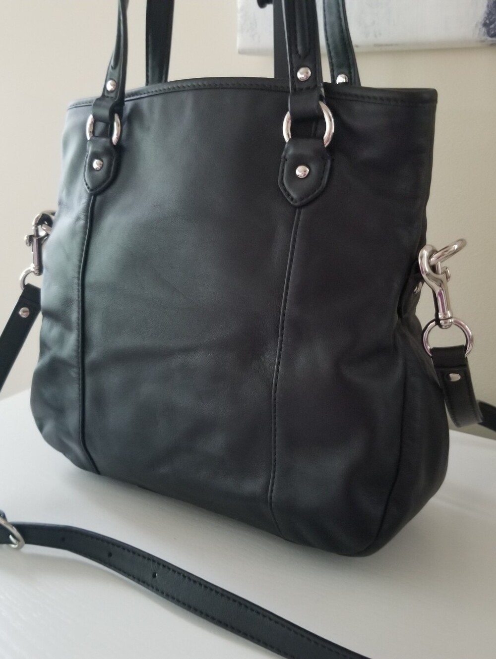 Coach Daisy Mia Leather Satchel Crossbody Bag - Picture 4 of 11